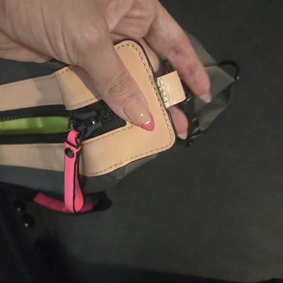 Rebecca Minkoff Black and Pink Duffle Bag - Picture 9 of 9